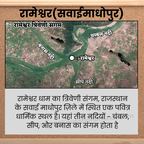 राजस्थान में त्रिवेणी संगम